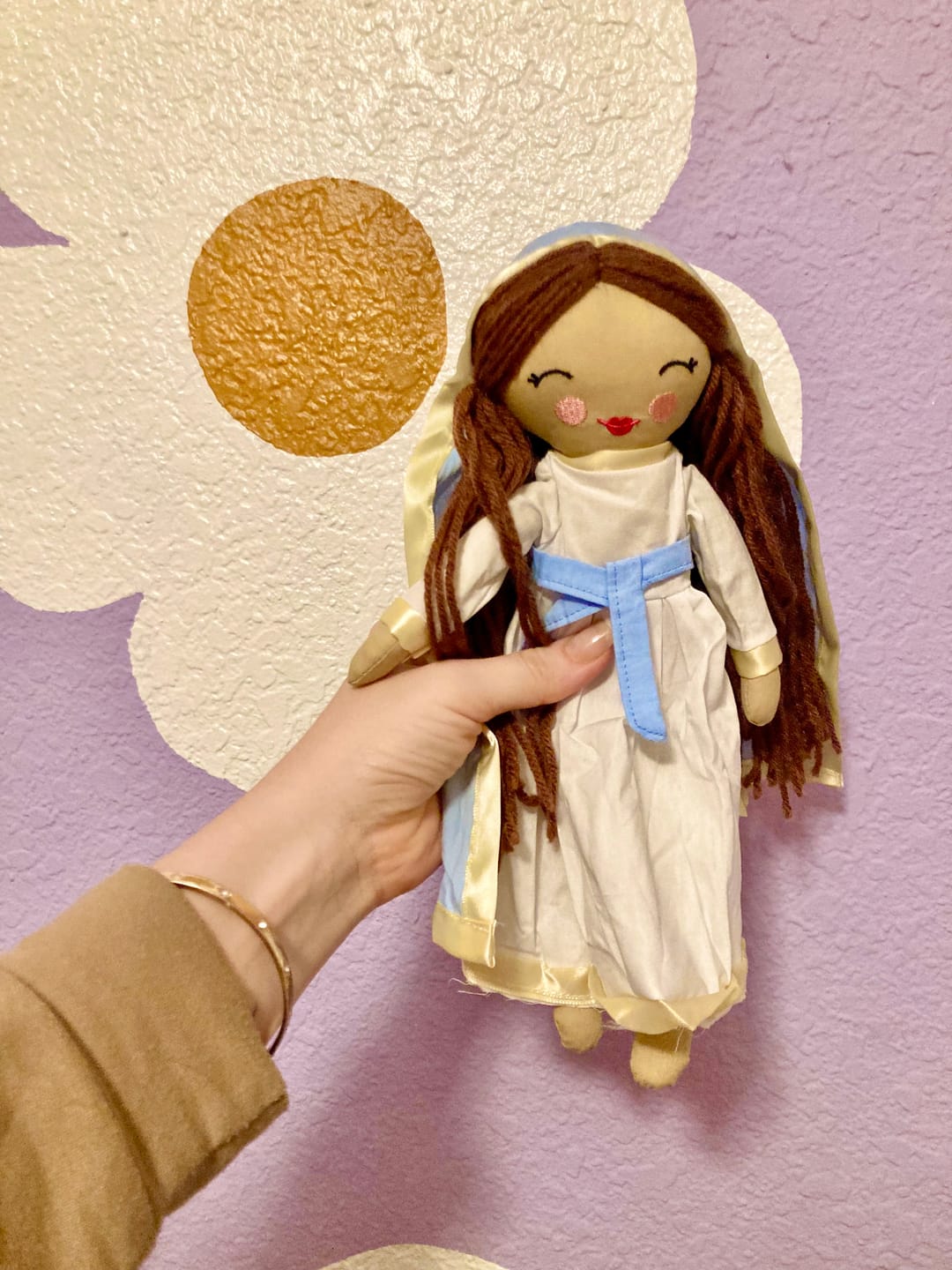 Customer photo review of Blessed Mother Rag Doll