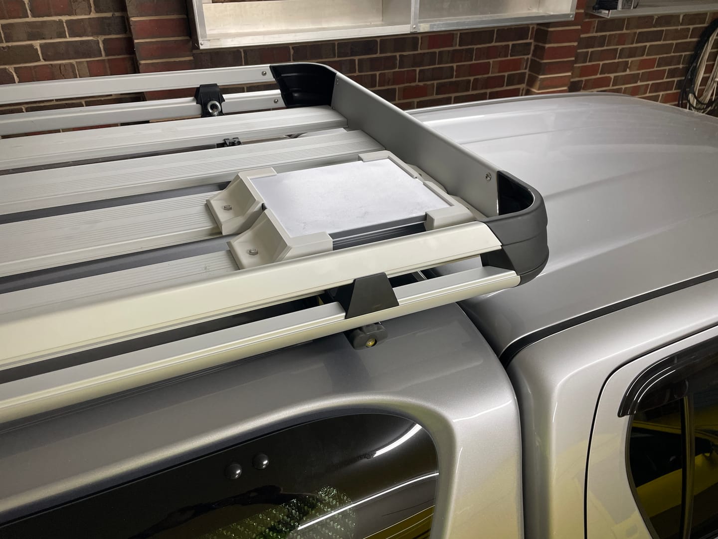 Customer photo review of Starlink Mini Flat Mount