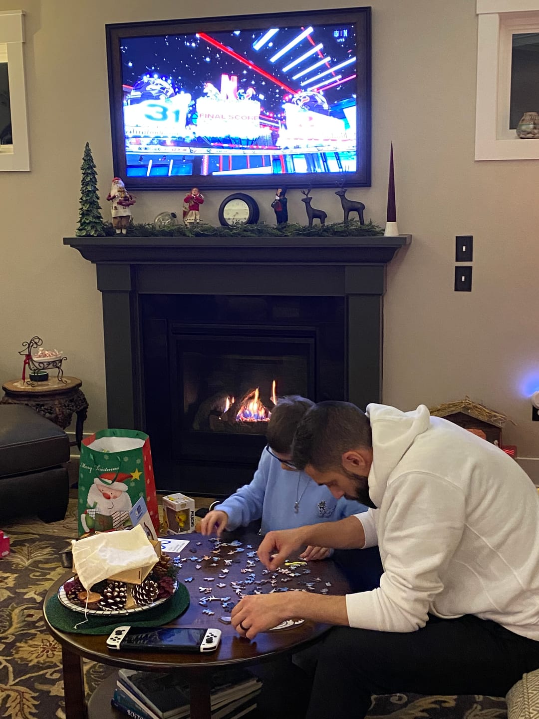 Customer photo review of Erling Haaland - Wooden Puzzle