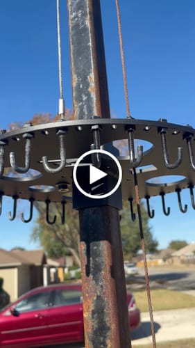 Customer video review of 🌟 Sasquatch™ MegaTree™ Sliding Topper - Elevate Your Light Show with Ease