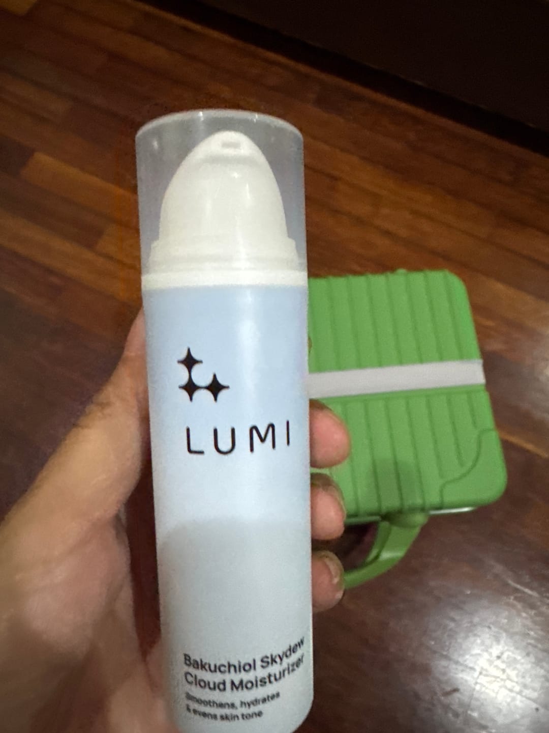 Customer photo review of Bakuchiol Skydew Cloud Moisturizer