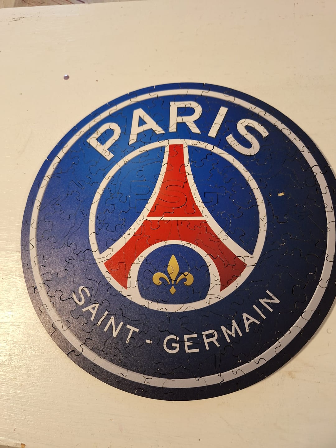 Customer photo review of Logo PSG FC® - Puzzle en Bois