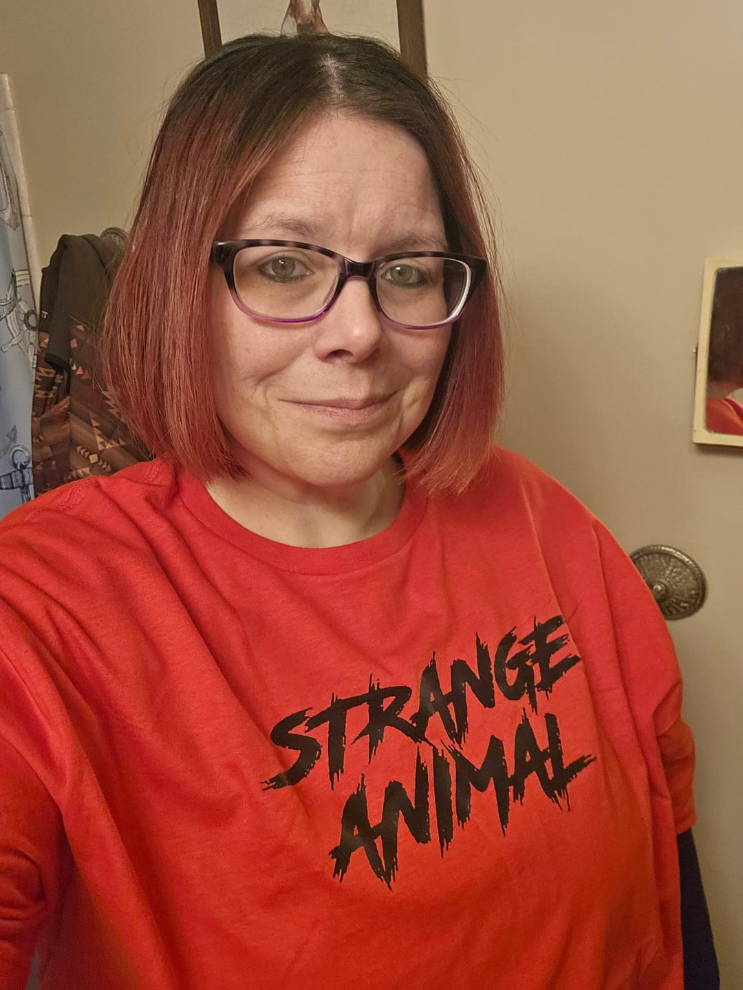 Customer photo review of Strange Animal T-Shirt