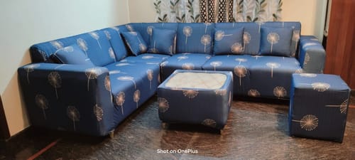 Customer photo review of Sofa Cover Maker's - Graceful Sofa Covers