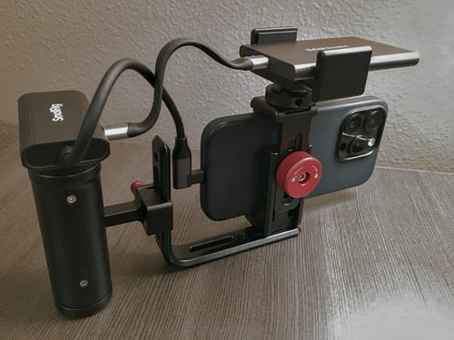 Customer photo review of Side Handle