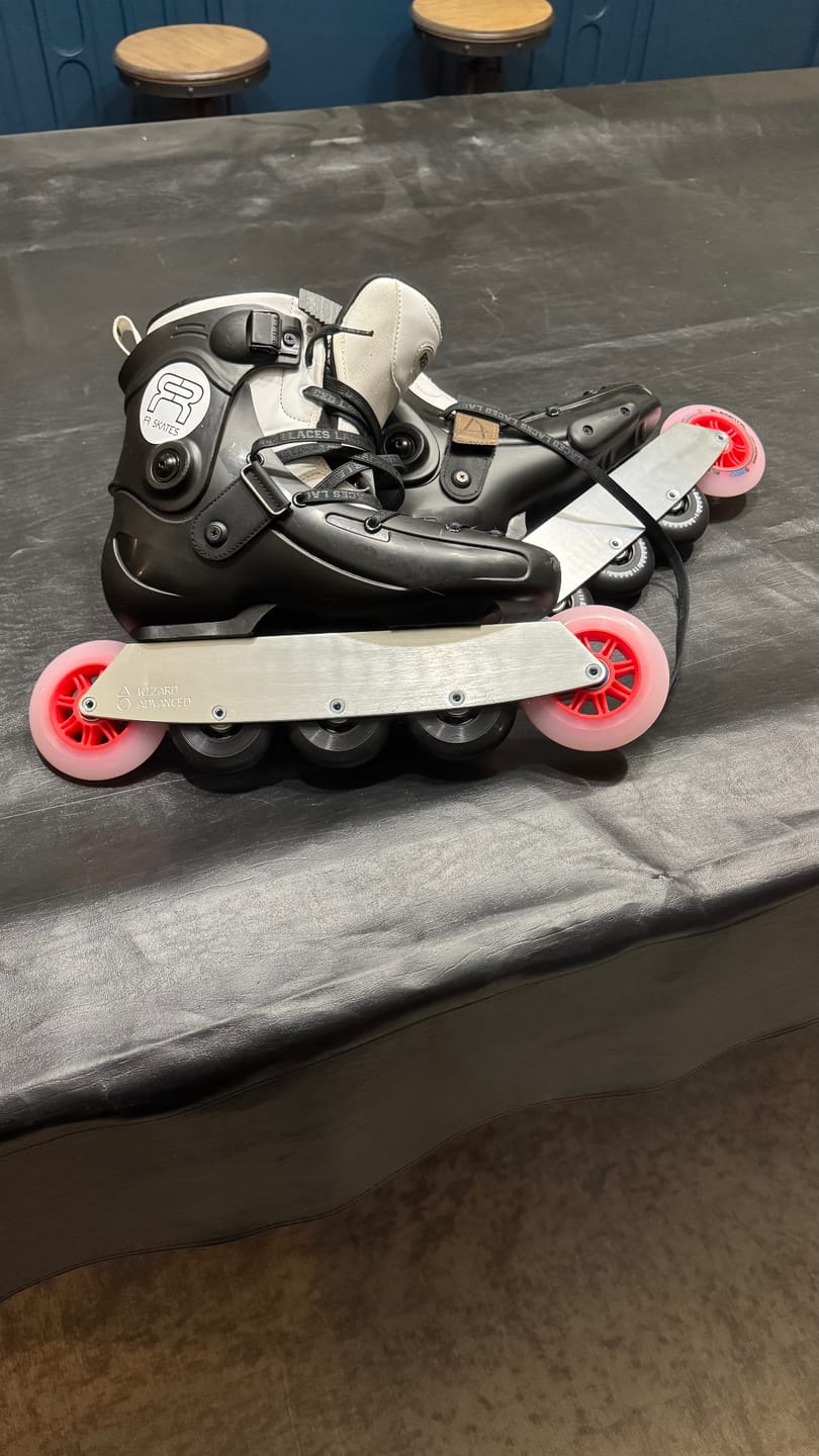 Customer photo review of Elemental Inline Skate Wheel