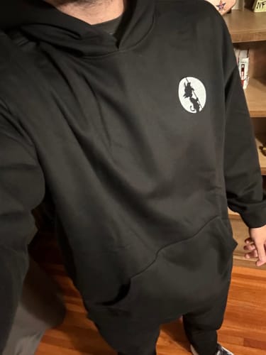 Customer photo review of Son Goku Hoodie