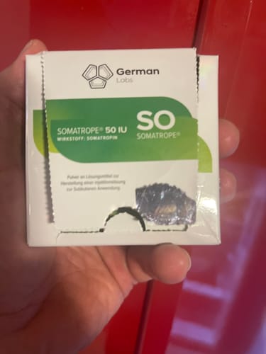 Customer photo review of Somatrope 50 UI German Labs