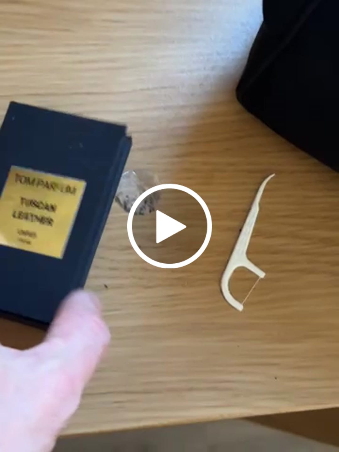 Customer video review of TUSCAN LEATHER
