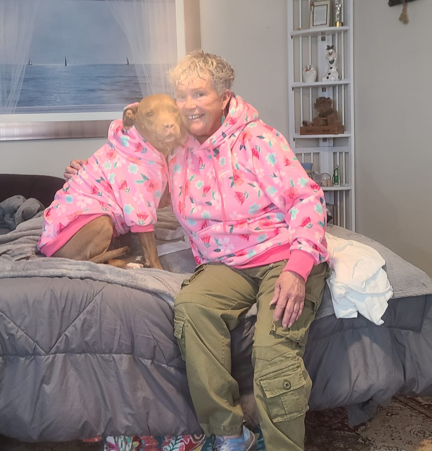 Customer photo review of Human Hoodie Prints