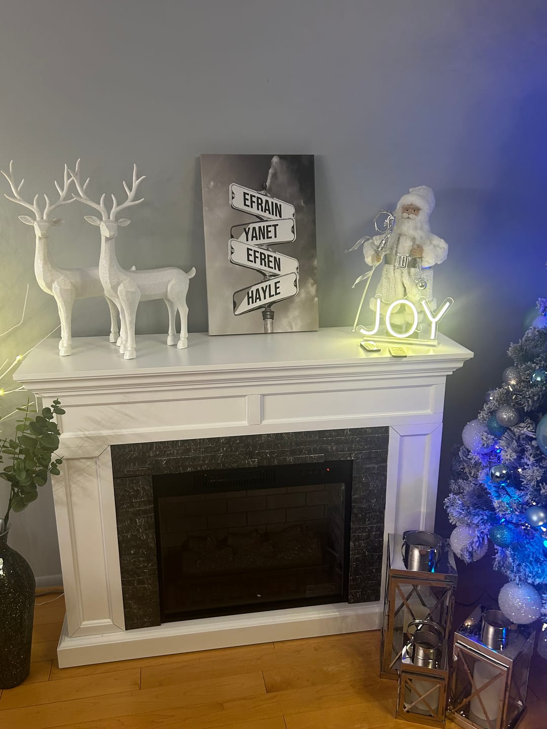Customer photo review of NAMES ONLY STREET SIGN by Cstm Canvas