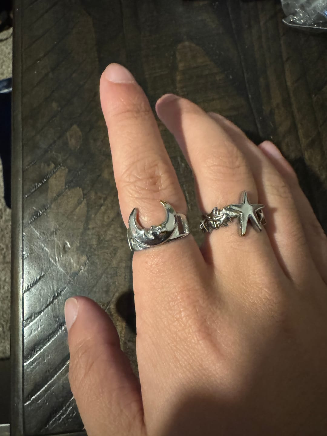 Customer photo review of LUNA THE LUNATIC LUNAR RING