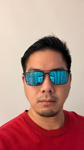Customer photo review of Benjamin | Magnetic Clip-on Glasses | ZanyLen New Arrival 2024