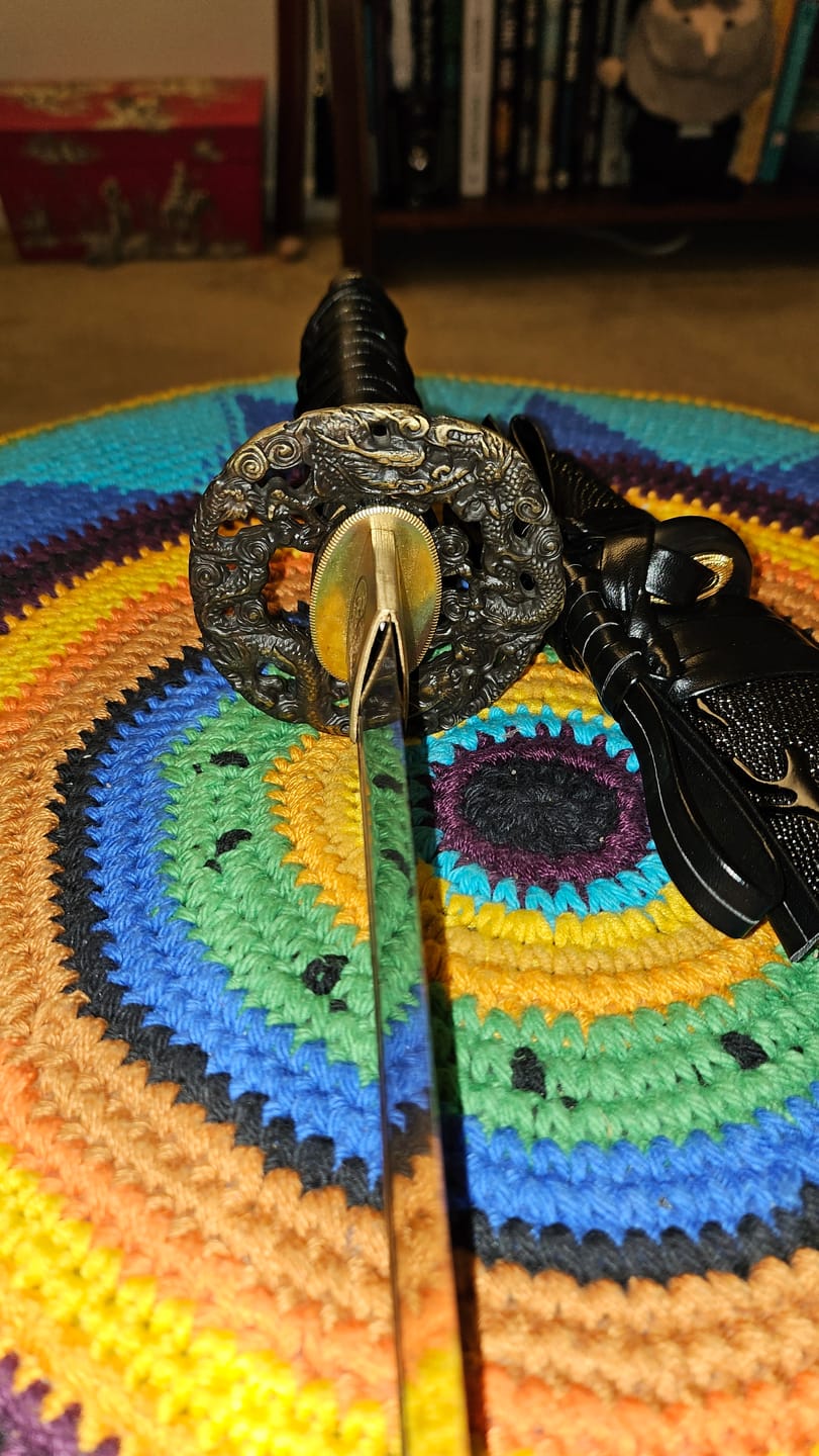 Customer photo review of Custom Tanto Build your own Tanto sword