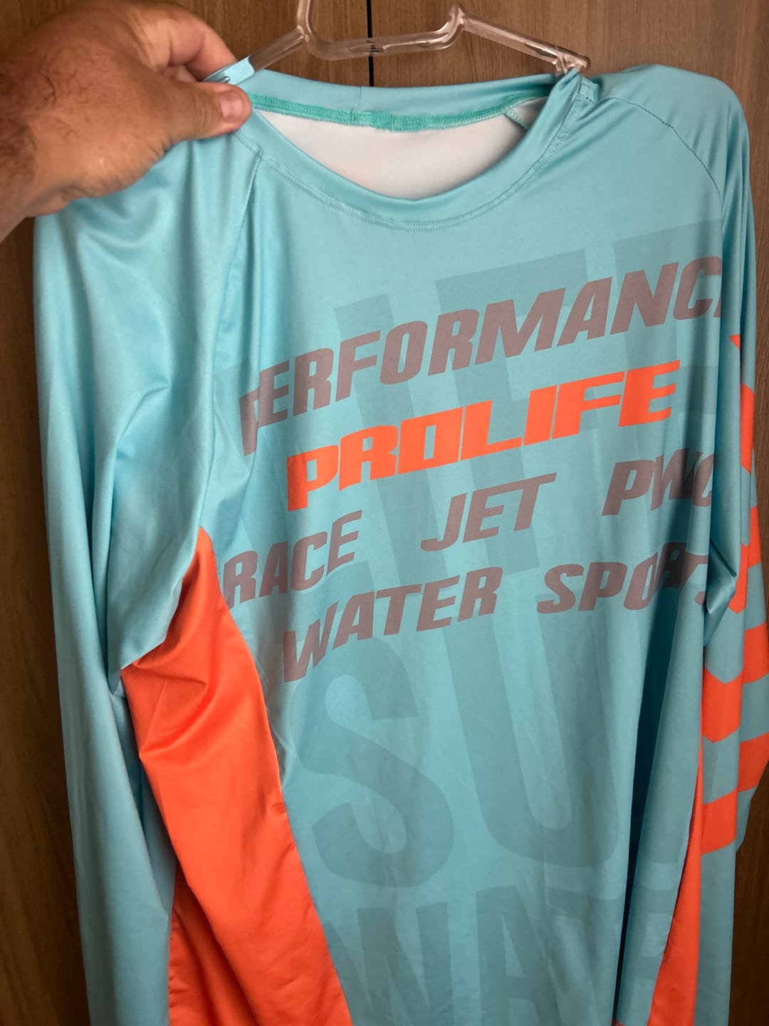 Customer photo review of Camisa UV Masculina Life