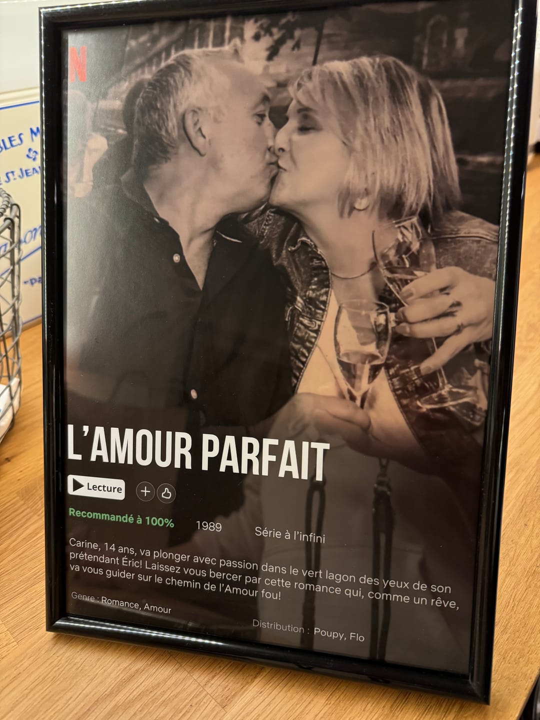 Customer photo review of Notre Propre Film - Affiche personnalisée