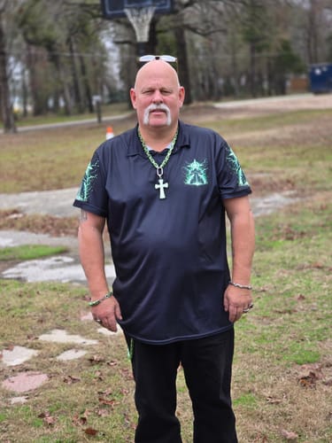 Customer photo review of Child Of God A Warrior Of Christ Men's All Over Print Shirt - Tytd2510243