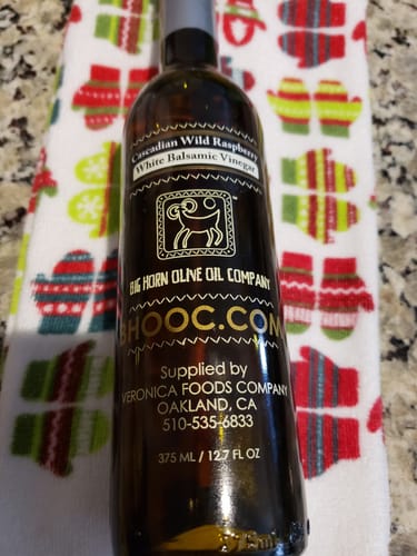 Customer photo review of Cascadian Wild Raspberry White Balsamic Vinegar