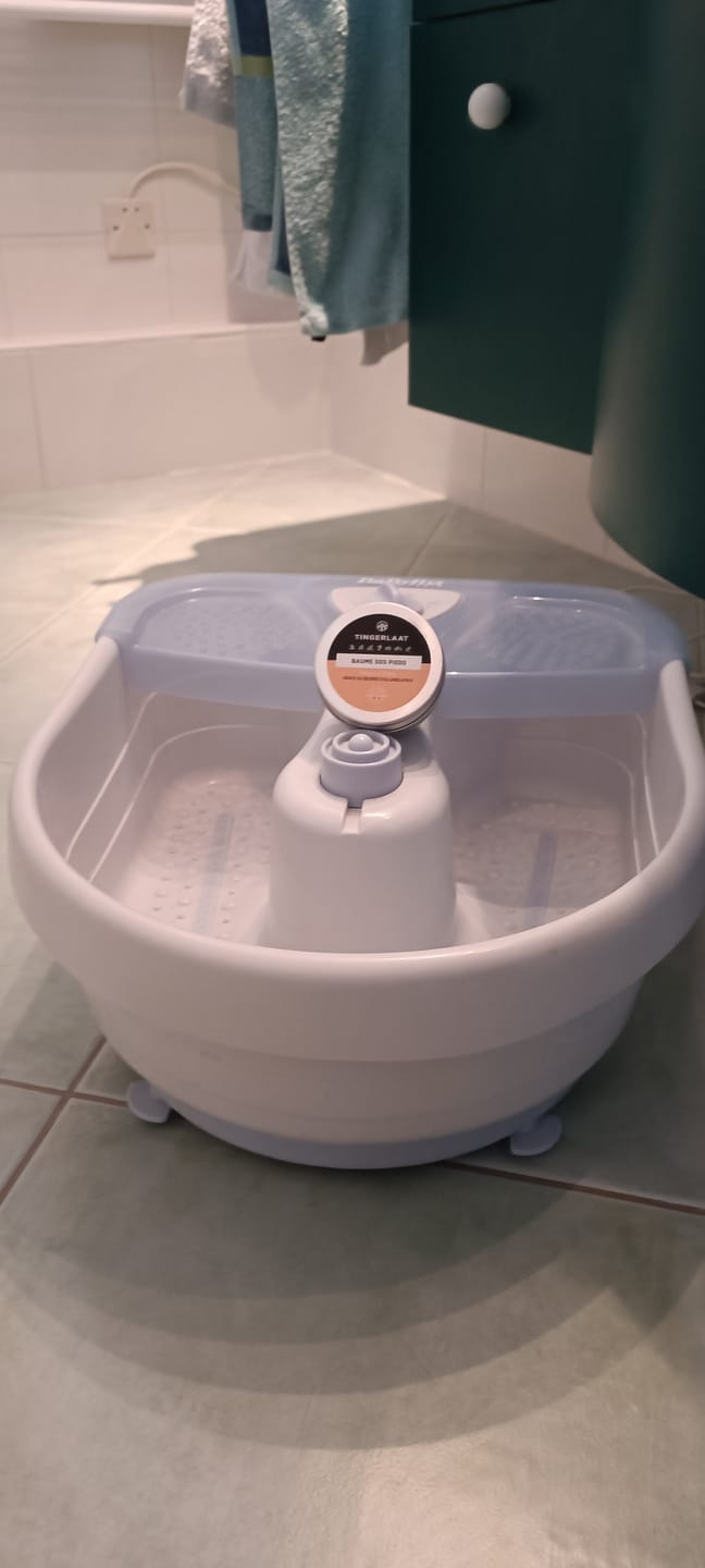 Customer photo review of Baume SOS Pieds