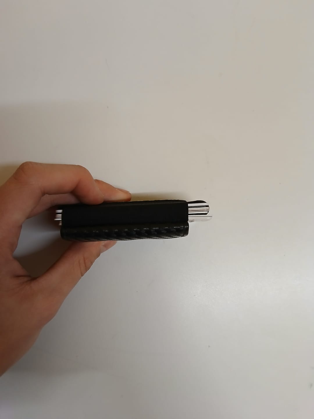 Customer photo review of Nano Boy Pocket card holder wallet with leather coin pocket