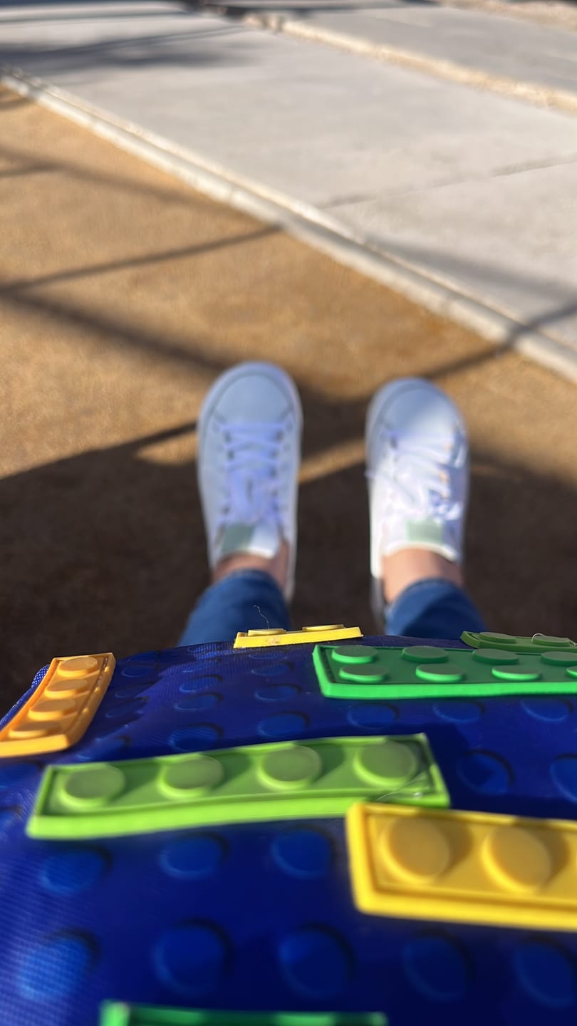 Customer photo review of Zapatilla A1. Blanca Romero