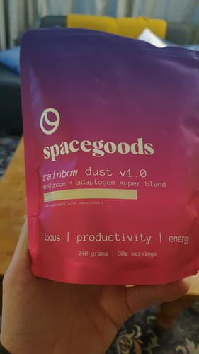 Customer photo review of rainbow dust - starter kit