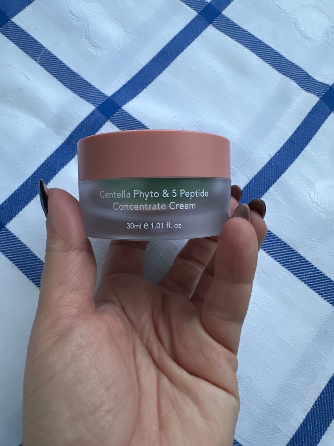 Customer photo review of Pretnovecošanās krēms Haruharu Wonder Centella Phyto & 5 Peptide Concentrate Cream