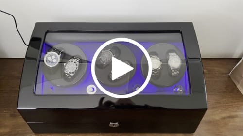 Customer video review of Regal - 6+7 Luxury Watch Winder