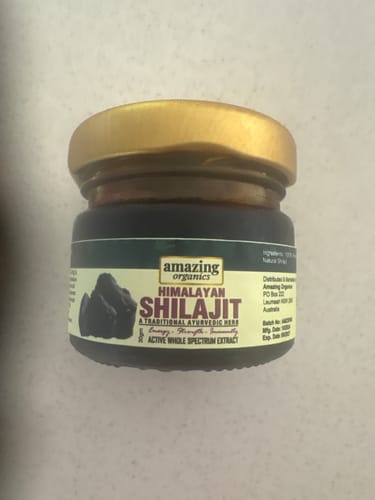 Customer photo review of Himalayan Shilajit Resin 3 Month Supply