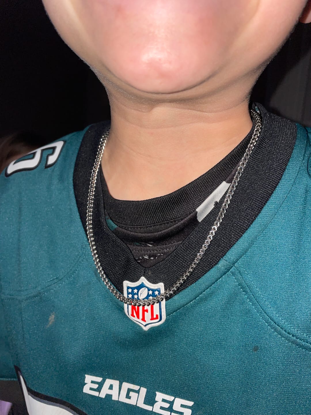 Customer photo review of Franco Chain (Silver)