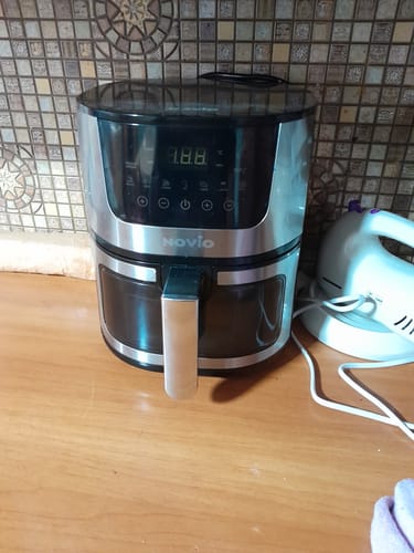Customer photo review of Air Fryer Novio Grill & Fry