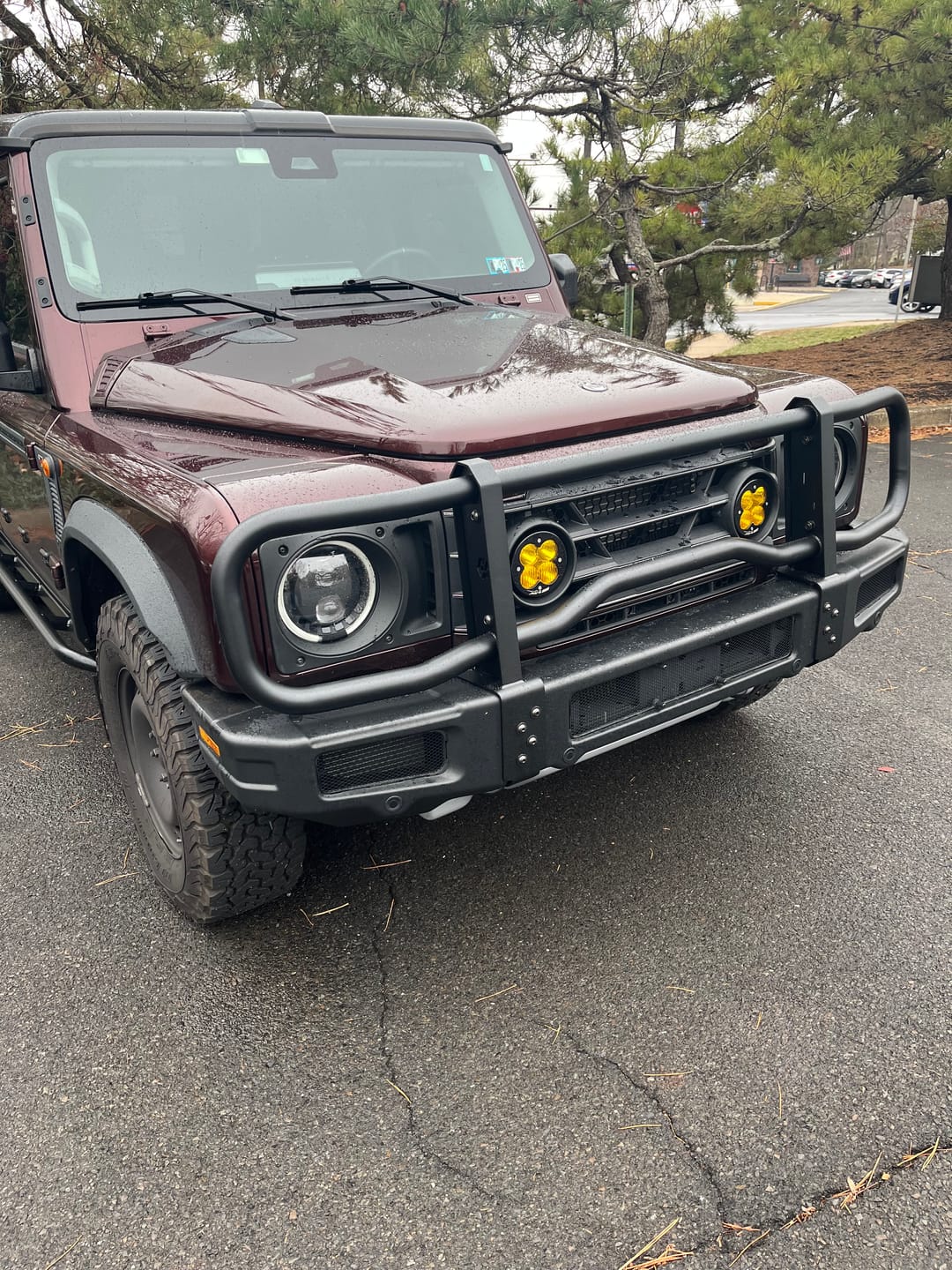 Customer photo review of Ineos Grenadier Bull Bar