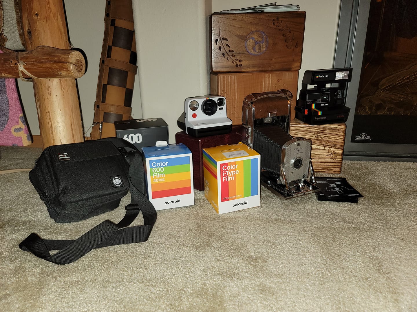Customer photo review of Polaroid 600 Supercolor 635 CL Instant Film Camera