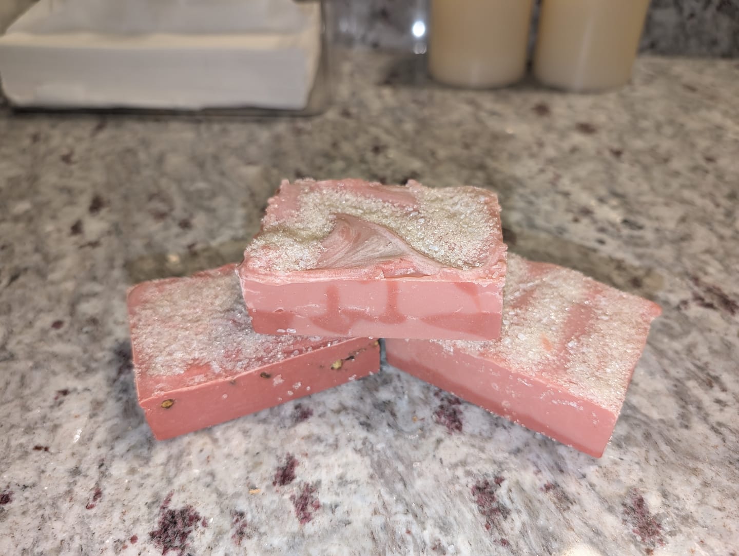 Customer photo review of Soap Making Class: Cold Process