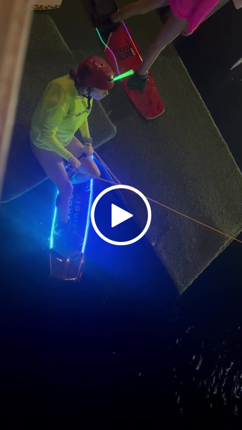 Customer video review of LED WAKEBOARD SYSTEM