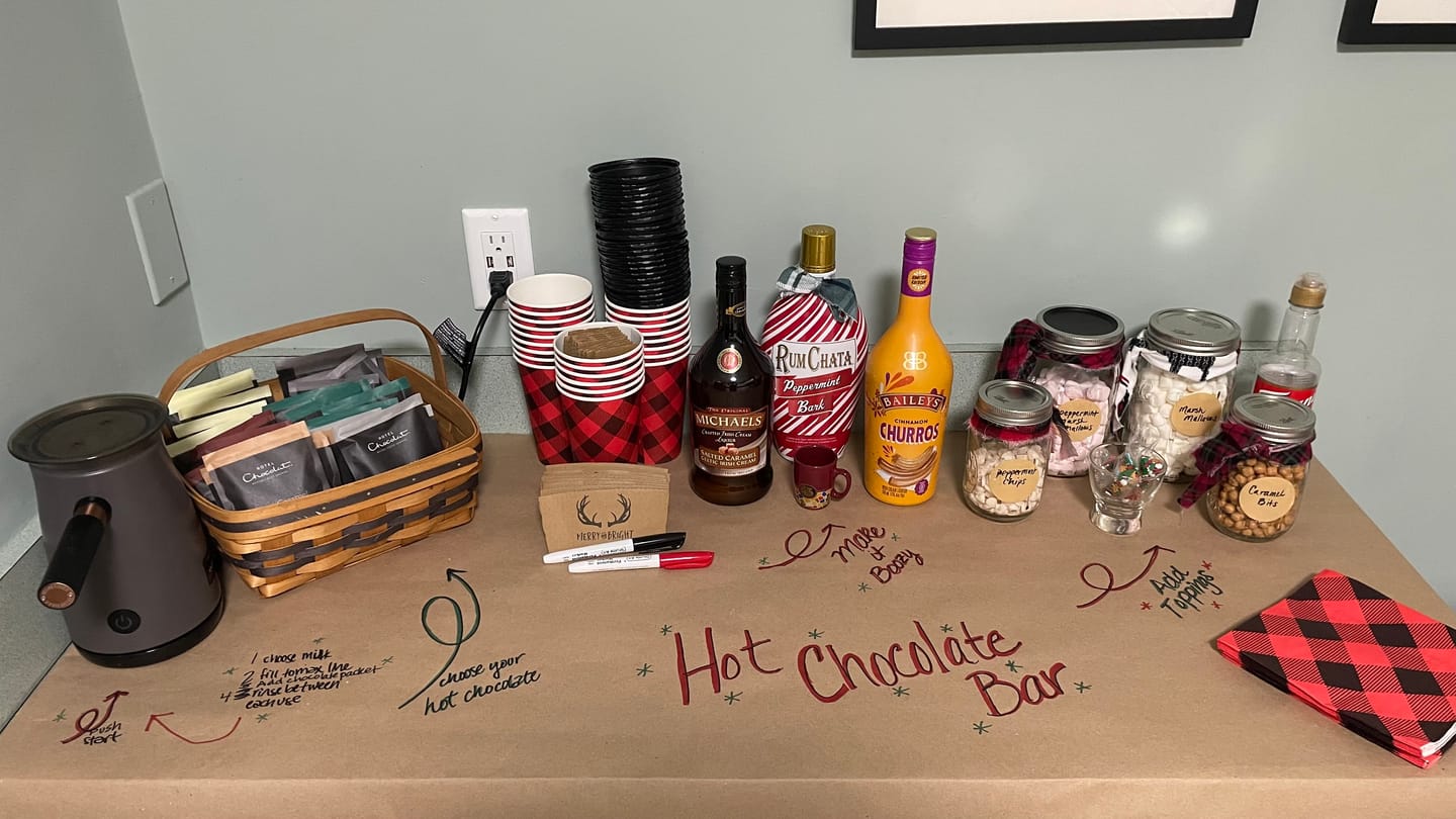 Customer photo review of Vanilla White Hot Chocolate Flakes