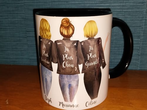 Customer photo review of 2 Meilleures Amies | Mug Personnalisé