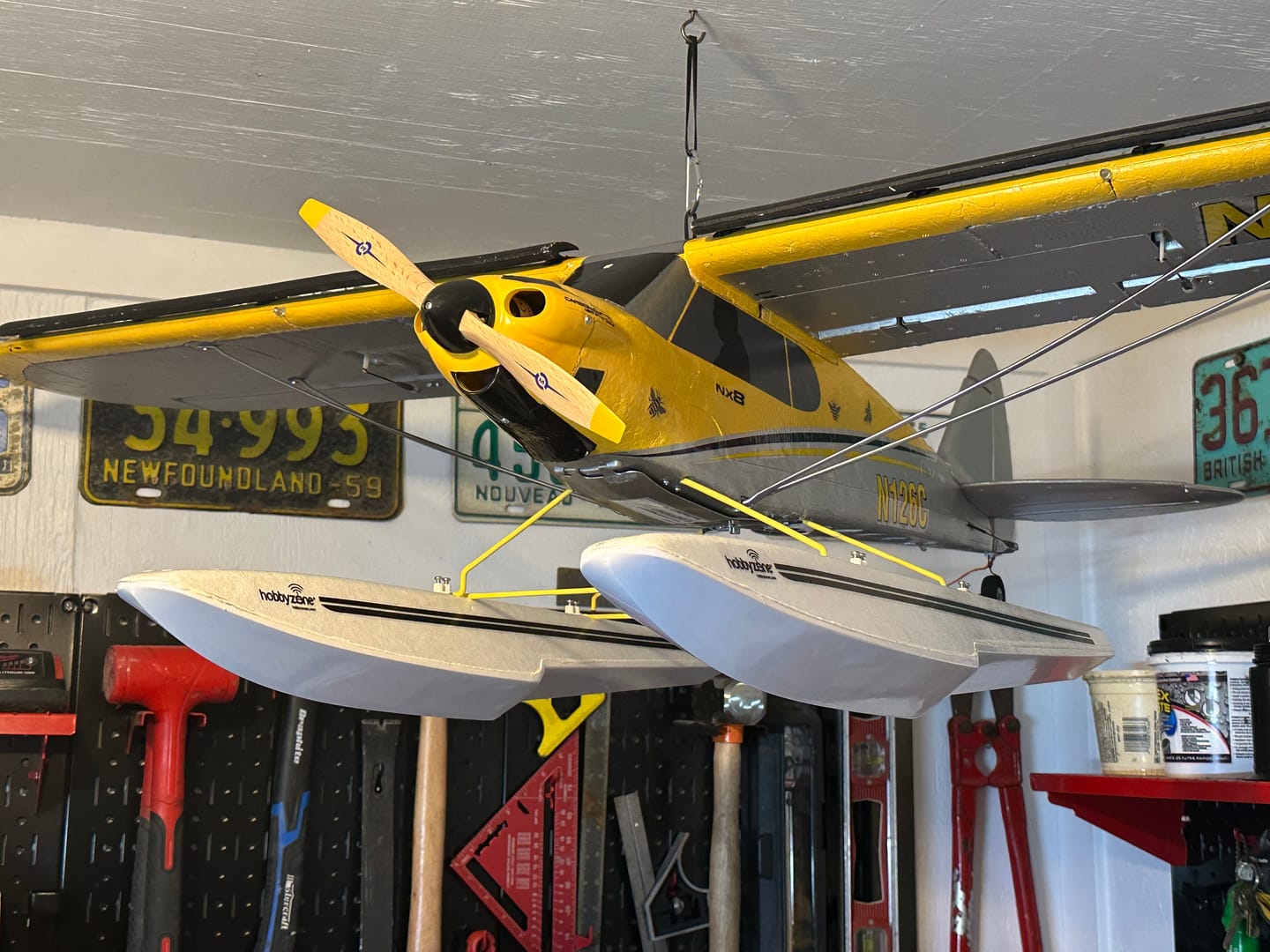 Customer photo review of Wood-Beech - 10x7 Propeller