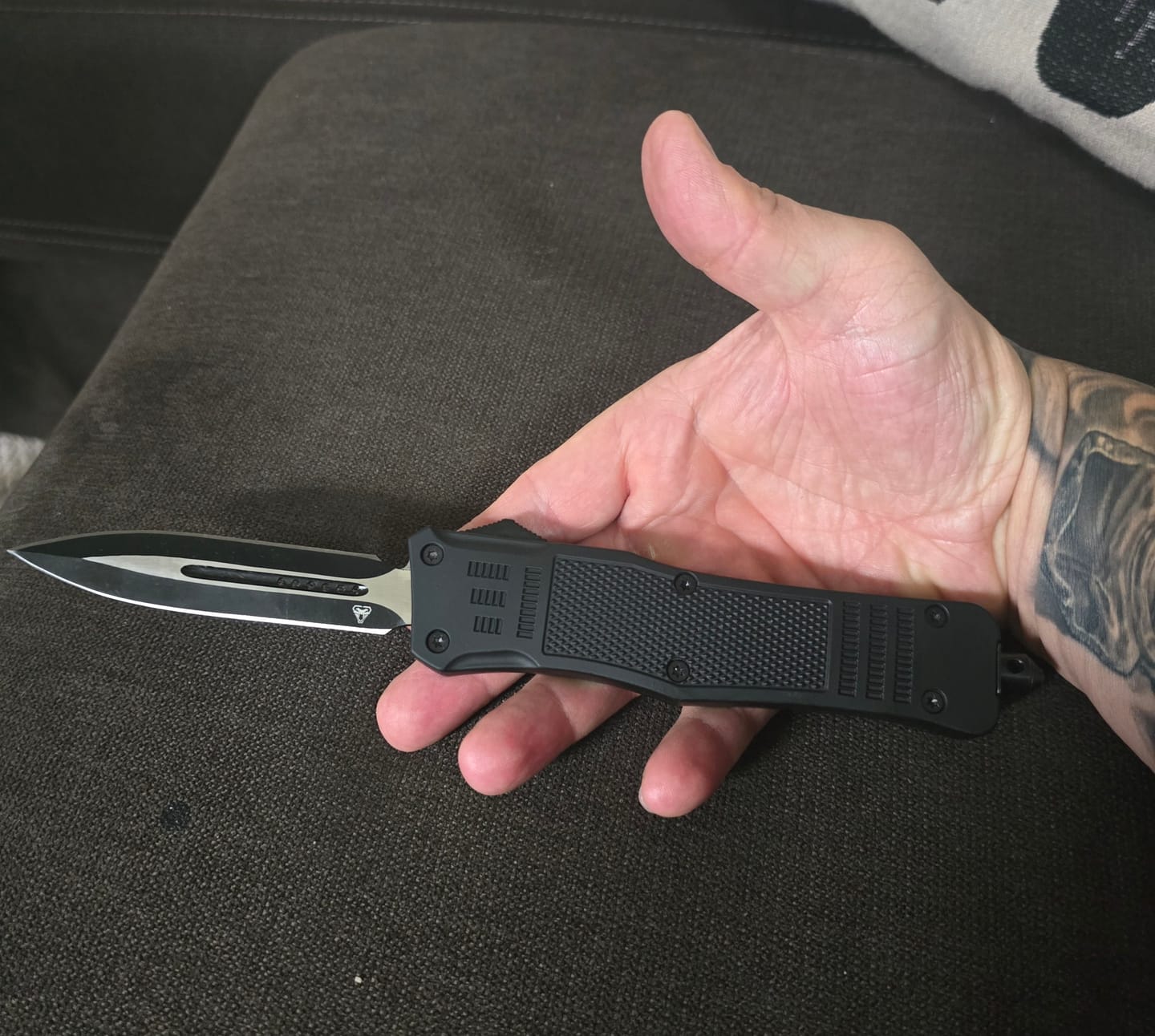Customer photo review of Black Phantom D/A OTF (Multiple Blade Styles Available)
