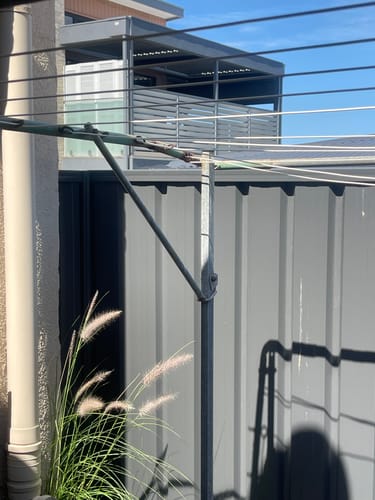 Customer photo review of Austral Standard 28.5 Folding Clothesline