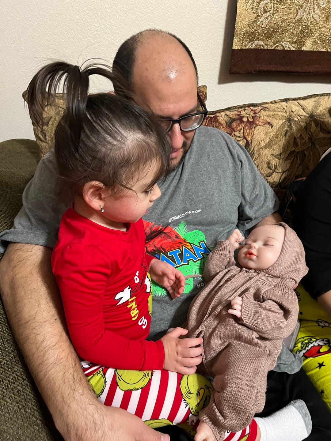 Customer photo review of Noah - Lifelike Sleeping Reborn Baby Doll (18")
