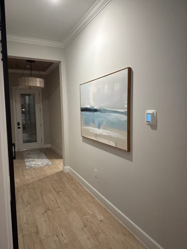 Customer review photo for Colorful Painting #CA186