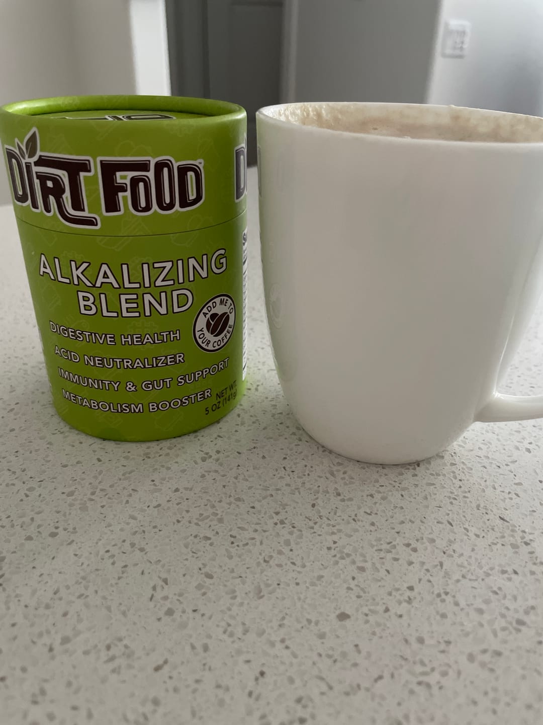 Customer photo review of Alkalizing Dirt (5oz)