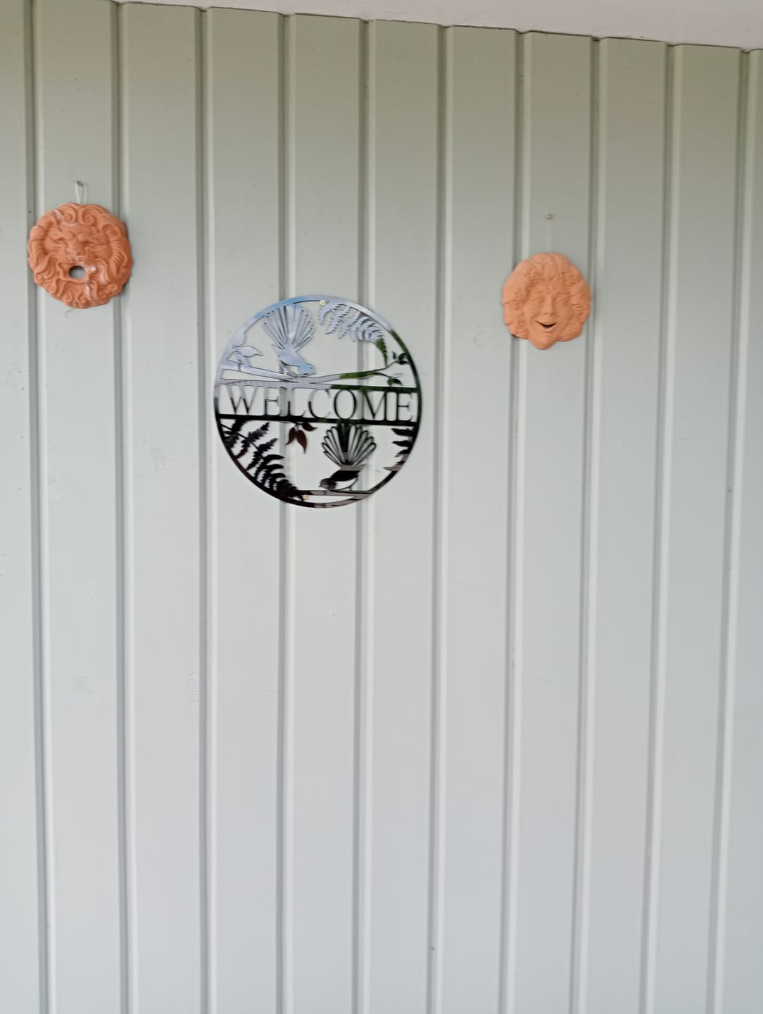 Customer photo review of Personalised Kiwiana Fantail Décor
