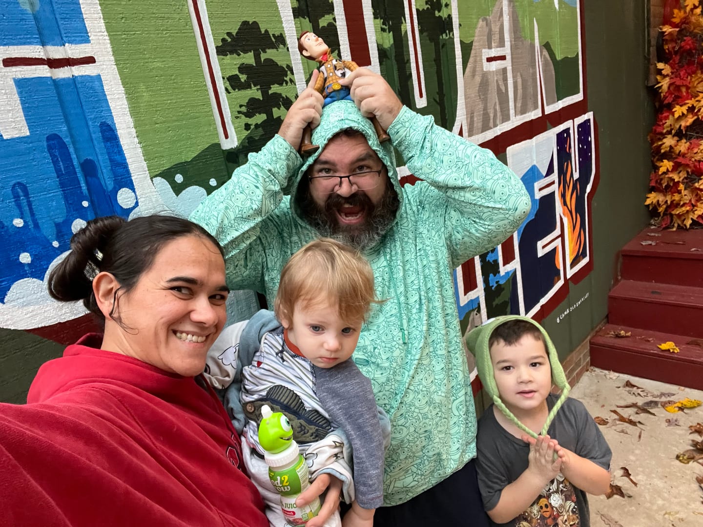 Customer photo review of Disney and Pixar Toy Story “The Crane Escape” – Performance Hoodie