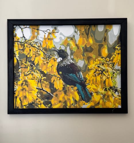 Customer photo review of Tui in Kowhai Tree