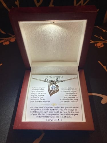 Customer photo review of To My Daughter - Forever Love Gift Set - SS589