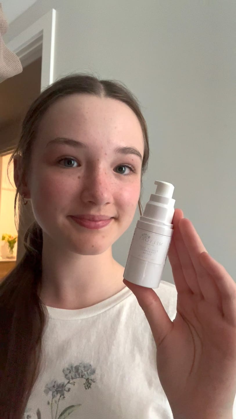 Customer photo review of Pimple Spot Treatment Serum