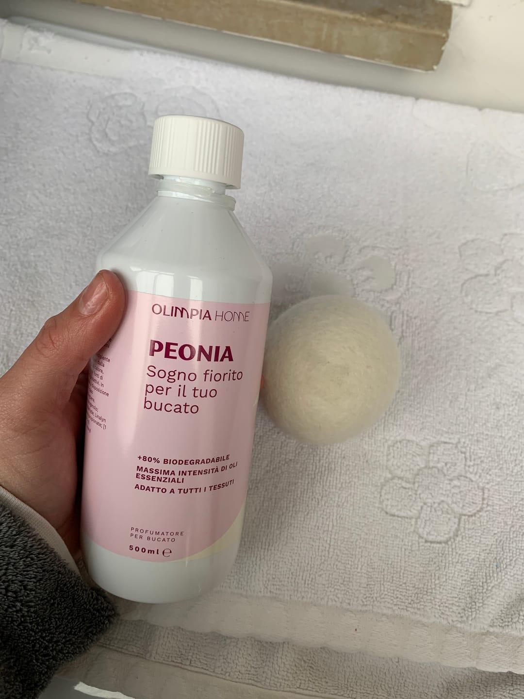 Customer photo review of Peonia - Sogno Fiorito per il tuo Bucato