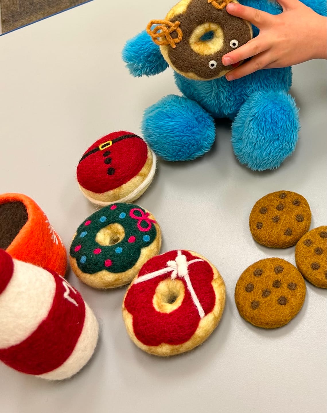 Customer photo review of Felt Cookies (Set of 3)